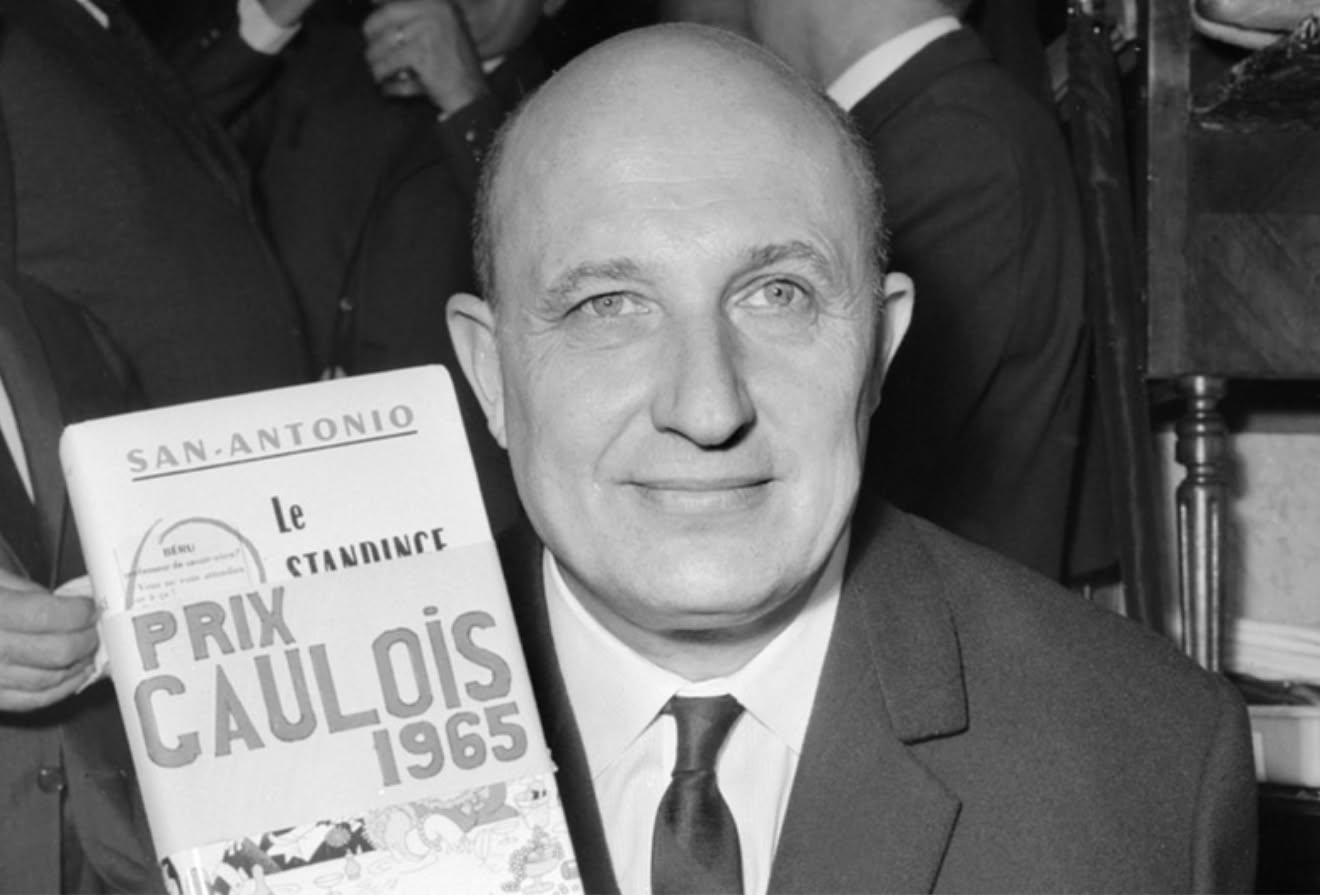 Frédéric Dard (San-Antonio) à l’occasion du Prix Gaulois 1965.