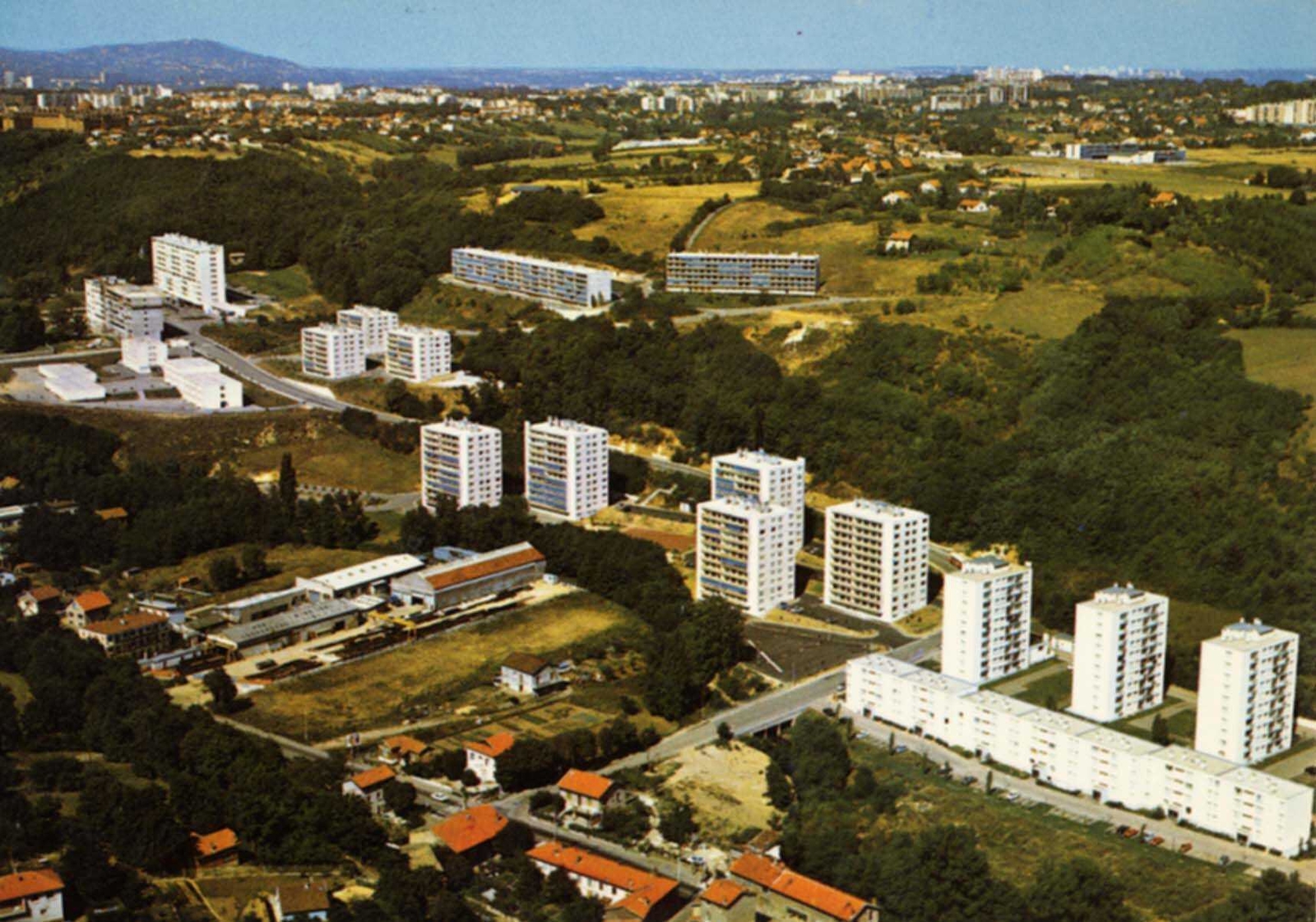 Sainte-Foy-lès-Lyon grands ensembles